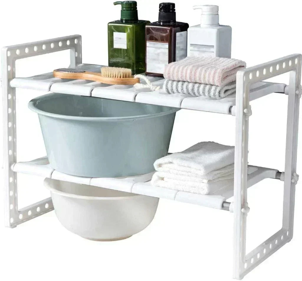 Adjustable Storage Organizer Rack